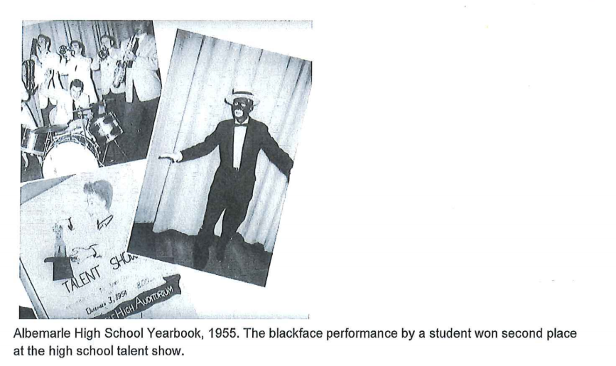 AHS Yearbook Blackface
